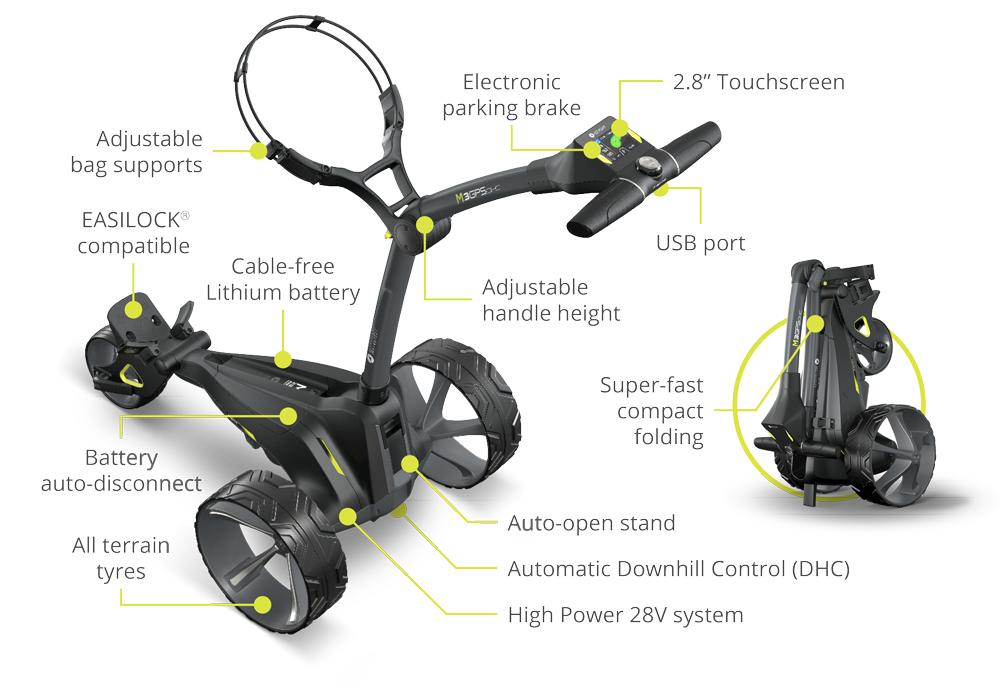 Motocaddy M3 GPS DHC 2024