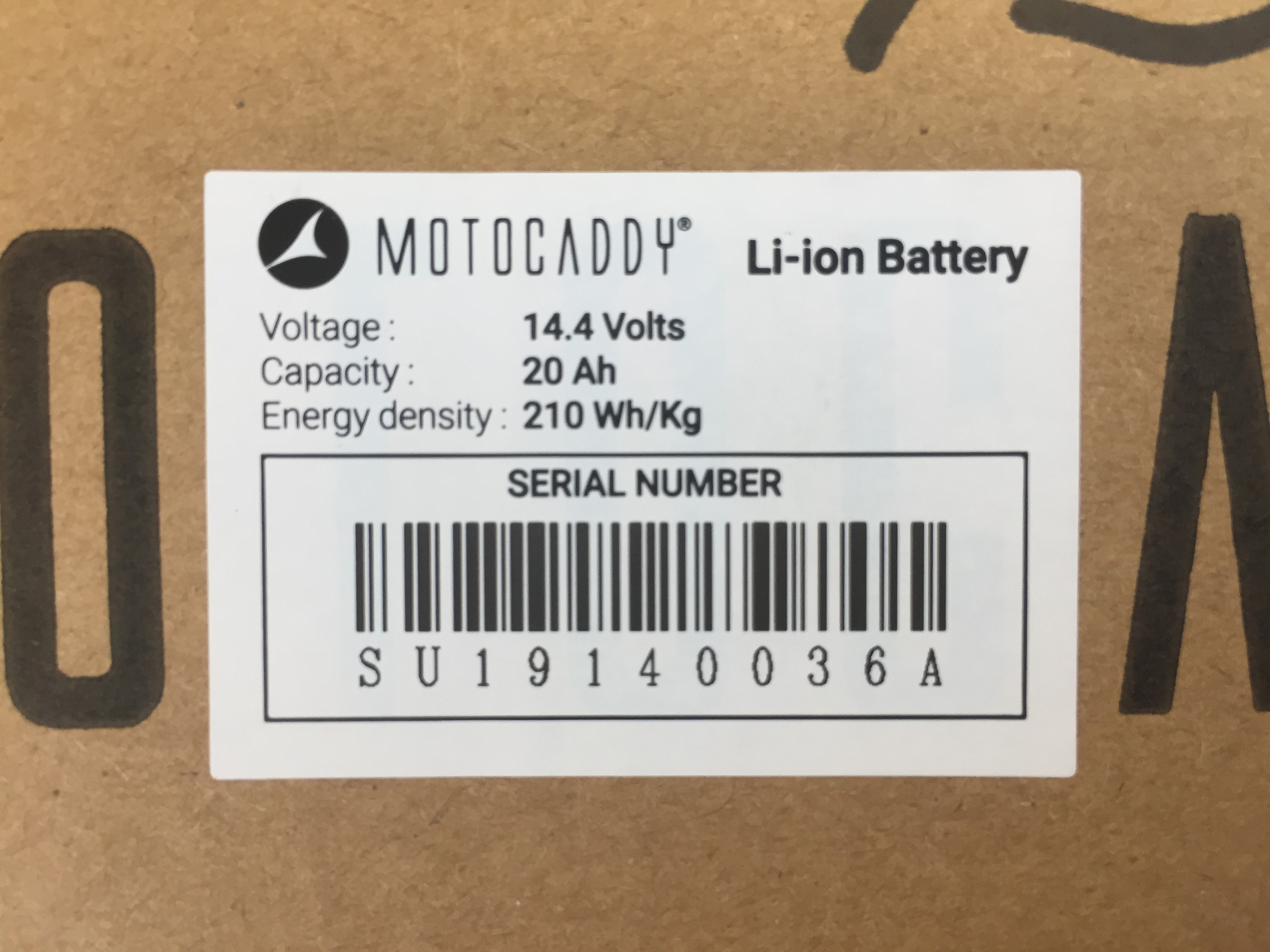 Batterie S series 36 trou