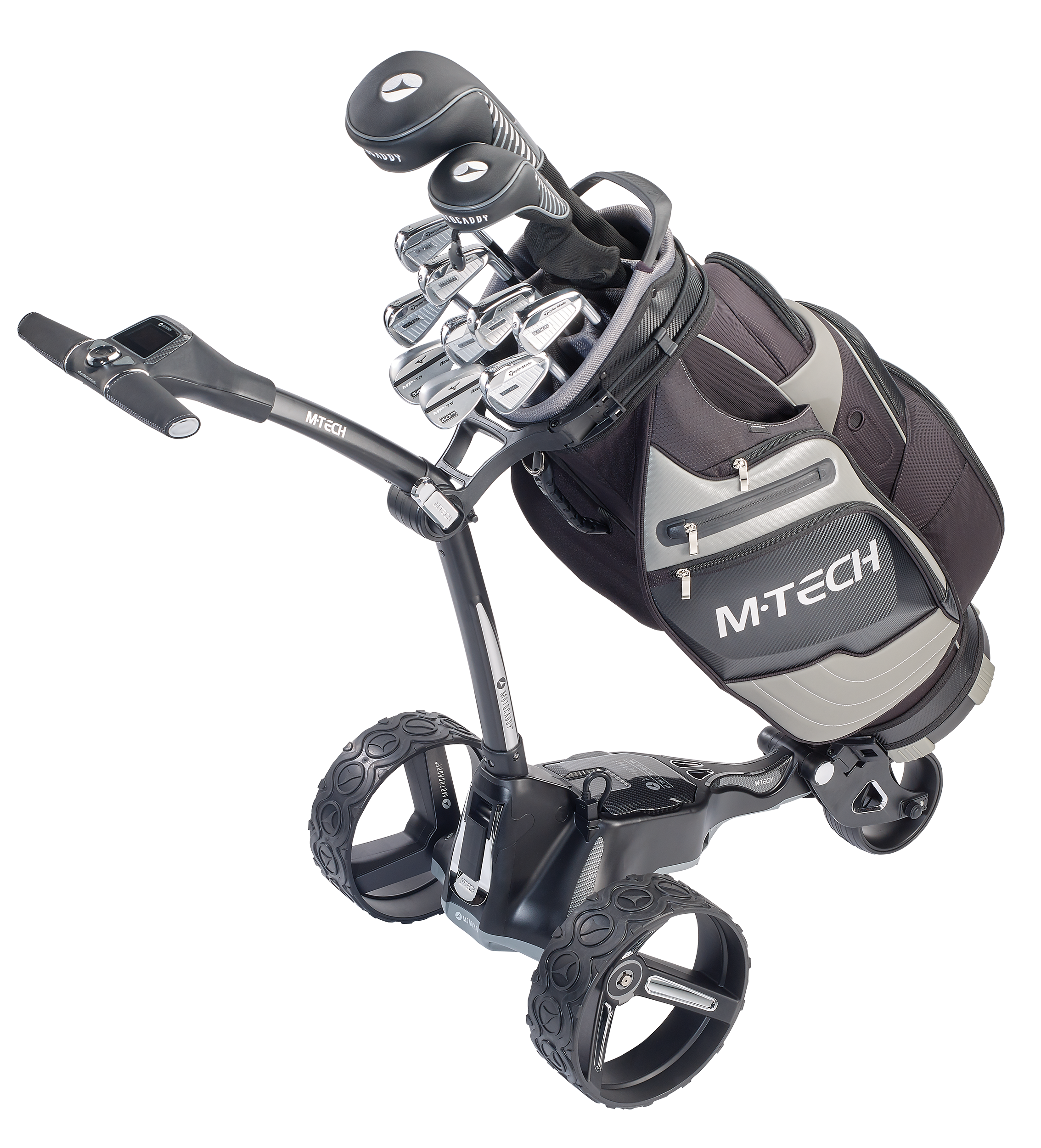 Motocaddy Luxe M-Tech golftas op M-Tech