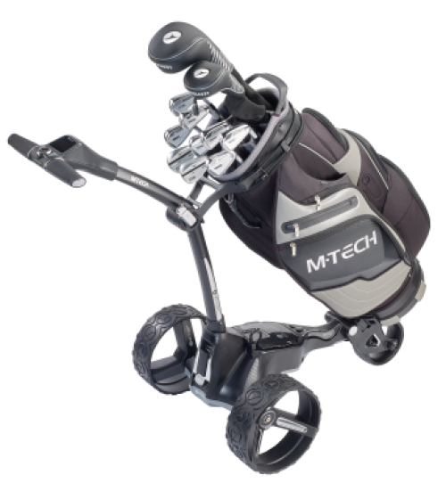 Motocaddy Luxe M-Tech golftas op M-Tech