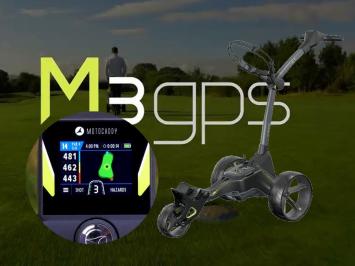 Motocaddy M3 GPS/DHC offre combinée
